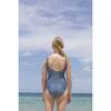 Becca One-Piece Swimsuit,Blue - One Pieces - 4