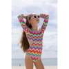 Callie One-Piece Rashguard,Multicolor - Rash Guards - 2 - thumbnail