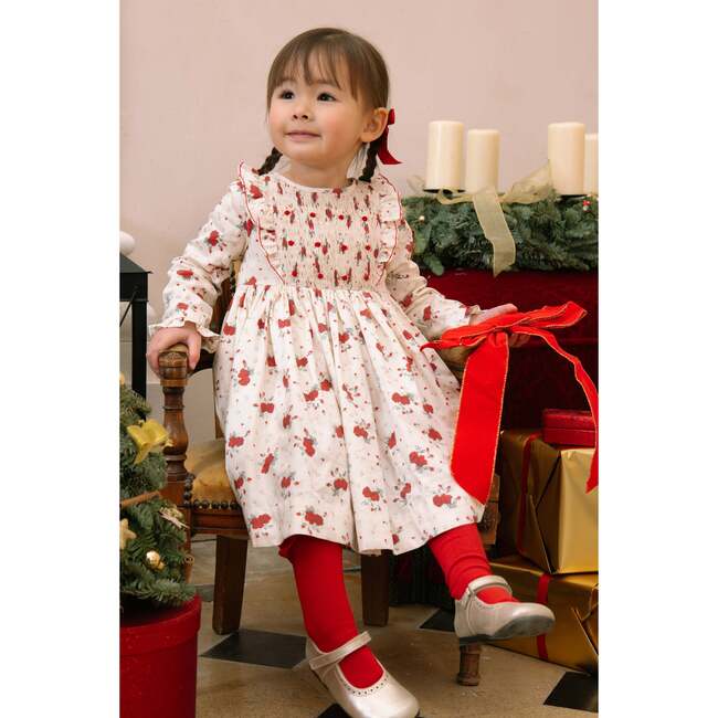 Anastasia Christmas Smocked Dress - Dresses - 5