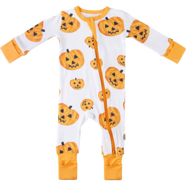 Baby Bamboo Pajamas W/ DreamCuffs®, Pumpkins