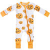 Baby Bamboo Pajamas W/ DreamCuffs®, Pumpkins - Footie Pajamas - 1 - thumbnail