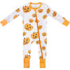 Baby Bamboo Pajamas W/ DreamCuffs®, Pumpkins - Footie Pajamas - 2