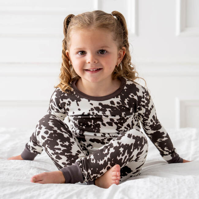 Toddler/Kids Bamboo Pajamas , Cow - Pajamas - 3