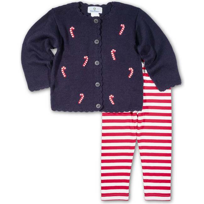 Sweater With Candy Canes - Cardigans - 4