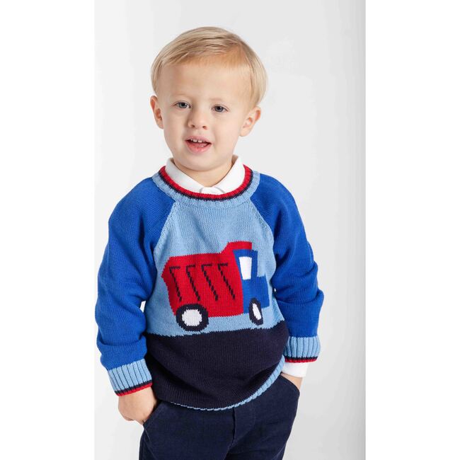 Sweater With Dump Truck - Sweaters - 2