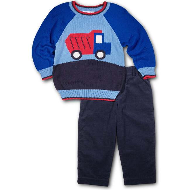 Sweater With Dump Truck - Sweaters - 3
