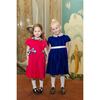 Velvet Dress With Side Bows - Dresses - 5
