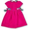 Velvet Dress With Side Bows - Dresses - 6