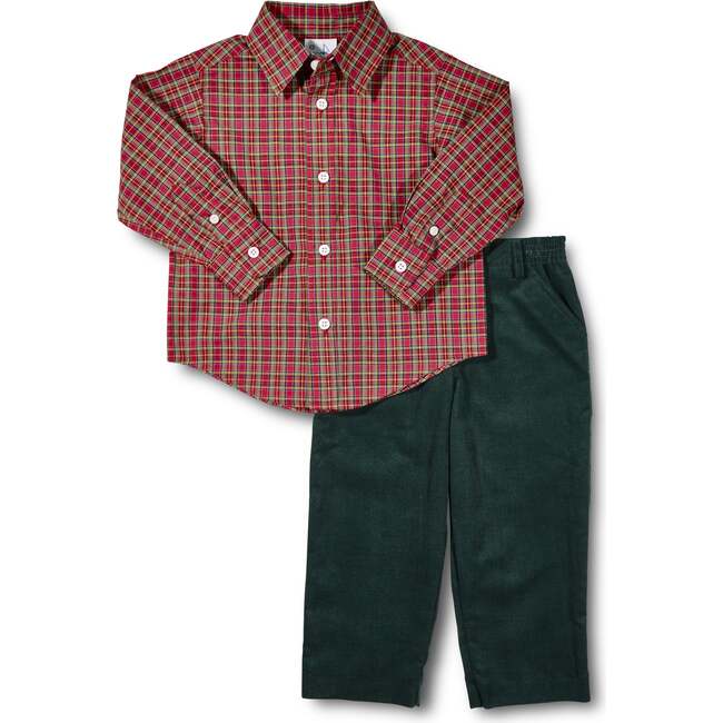 Plaid Button Down Shirt - Button Downs - 4