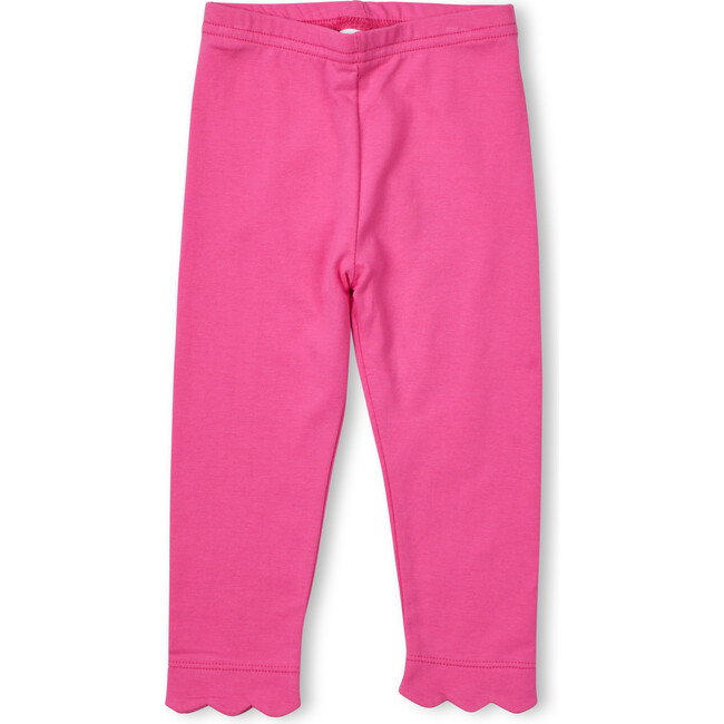 Legging With Scallop Hem