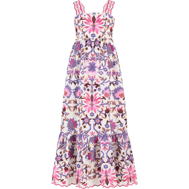 Taylee Embroidered Maxi Dress, Floral