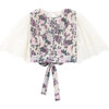 Starlet Top, Creme/Floral - Blouses - 1 - thumbnail