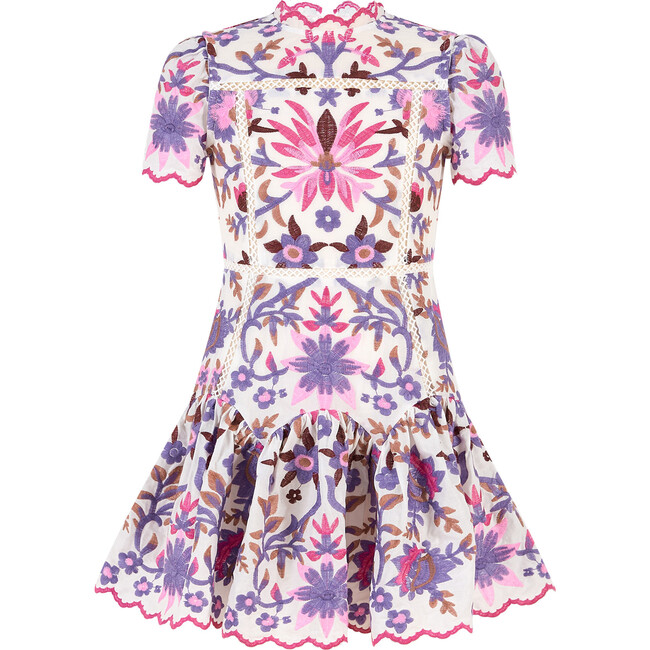 Taylee Embroidered Mini Dress, Floral