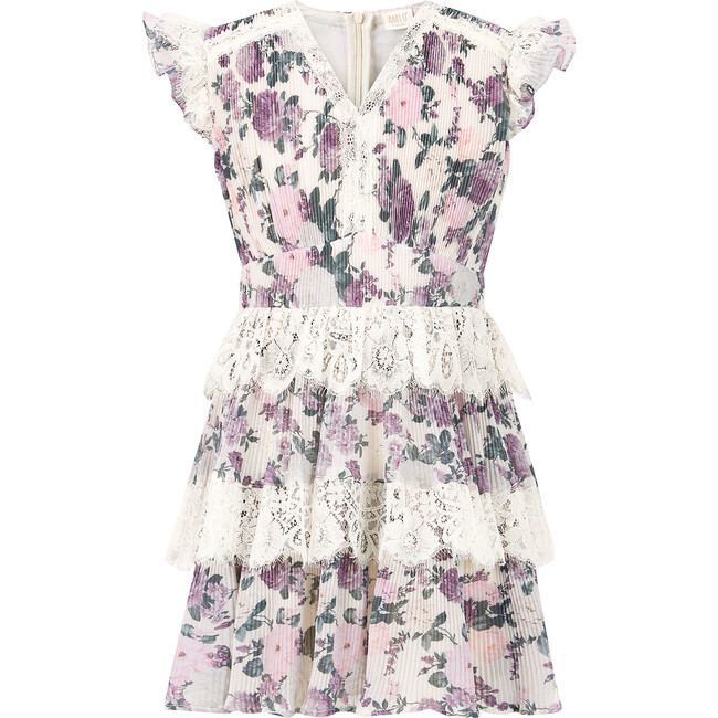 Starlet Mini Dress, Cream/Floral