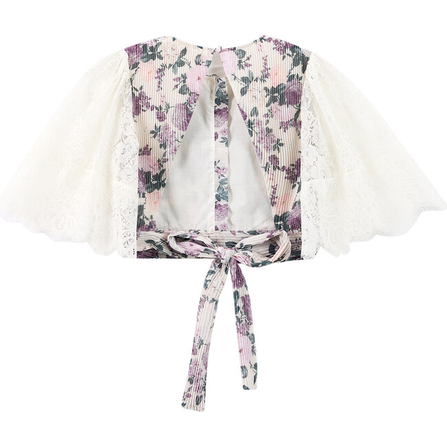 Starlet Top, Creme/Floral - Blouses - 2