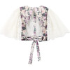 Starlet Top, Creme/Floral - Blouses - 2