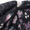 Starlet Sleeve Mini Dress, Black/Floral - Dresses - 7