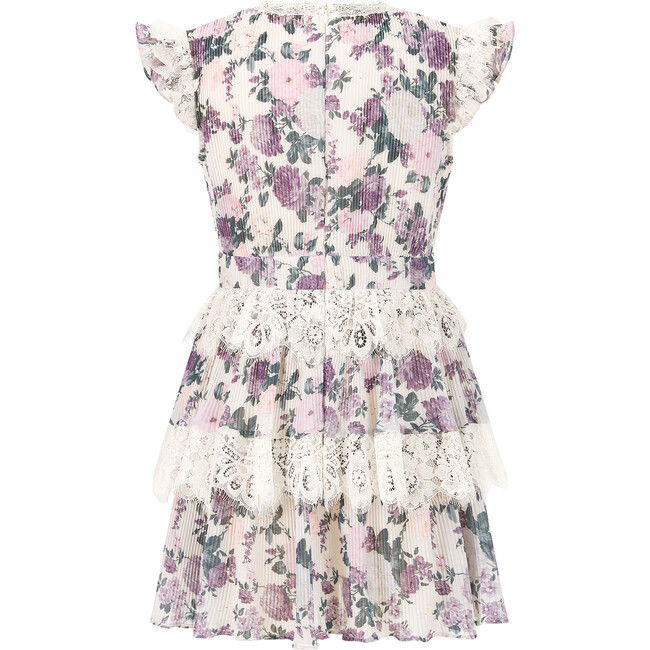 Starlet Mini Dress, Cream/Floral - Dresses - 2
