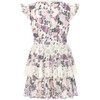 Starlet Mini Dress, Cream/Floral - Dresses - 2