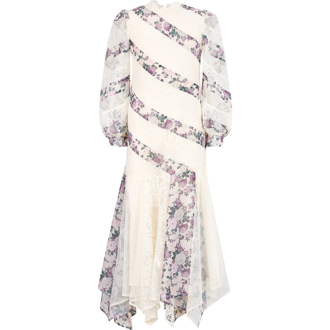 Starlet Maxi Dress, Crème/Floral