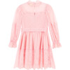 Madilynn Lace Sleeve Mini Dress, Peach - Dresses - 2