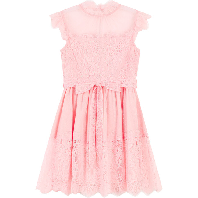Madilynn Lace Mini Dress, Peach