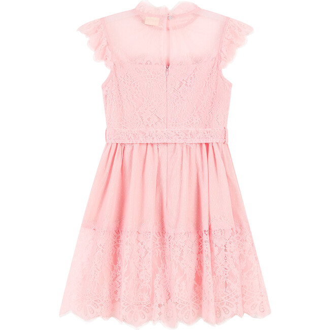 Madilynn Lace Mini Dress, Peach - Dresses - 2