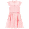 Madilynn Lace Mini Dress, Peach - Dresses - 2