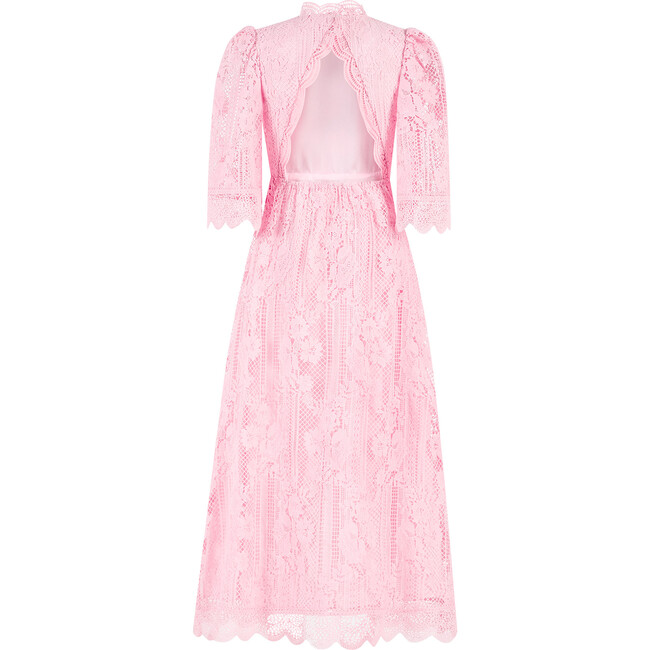 Kiara Embroidered Maxi Dress, Pink - Dresses - 2