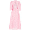 Kiara Embroidered Maxi Dress, Pink - Dresses - 2