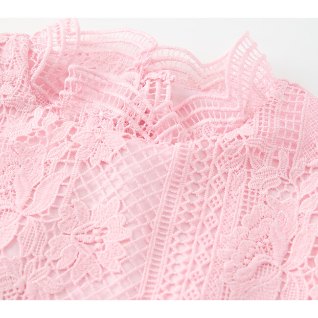 Kiara Embroidered Maxi Dress, Pink - Dresses - 3