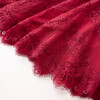 Madilynn Lace Mini Skirt, Berry - Skirts - 4