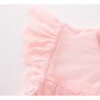Madilynn Lace Mini Dress, Peach - Dresses - 4