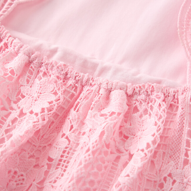 Kiara Embroidered Maxi Dress, Pink - Dresses - 7