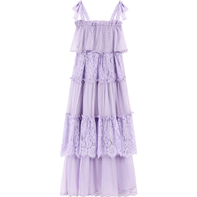 Emelia Lace Maxi Dress, Lavendar