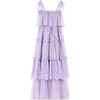 Emelia Lace Maxi Dress, Lavendar - Dresses - 1 - thumbnail