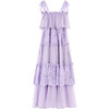 Emelia Lace Maxi Dress, Lavendar - Dresses - 2