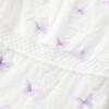 Eve Butterfly Mini Dress, Ivory/Lilac - Dresses - 4
