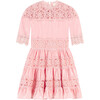 Bridget Mini Dress, Peach - Dresses - 1 - thumbnail