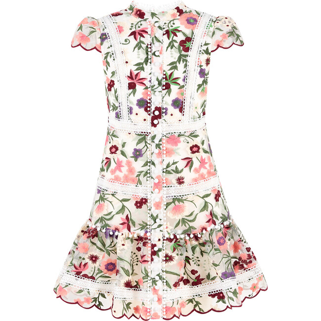 Anya Embroidered Mini Dress, Floral