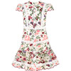 Anya Embroidered Mini Dress, Floral - Dresses - 1 - thumbnail