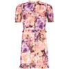 Anastasia Sleeve Mini Dress, Floral - Dresses - 2