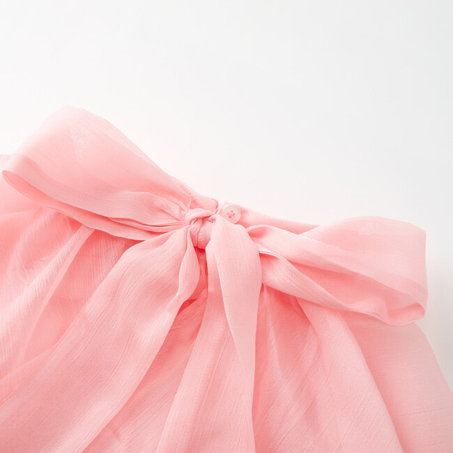 Anastasia Mini Dress, Peach - Dresses - 3