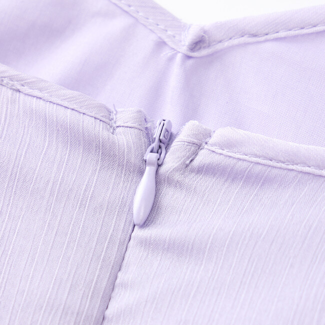 Anastasia Mini Dress, Lavendar - Dresses - 6