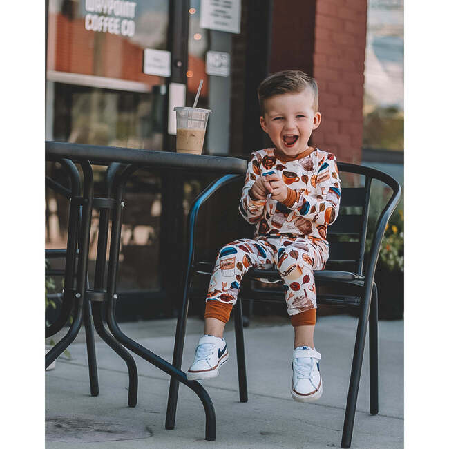 Mama's Coffee Date 2 Piece Pajama Set - Pajamas - 2