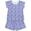 Emery Girls' Short Set, Blackberry Floral - Mixed Apparel Set - 1 - thumbnail