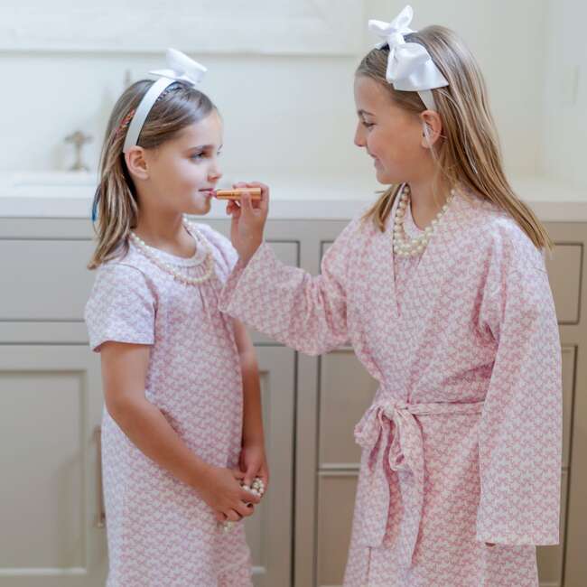 Camden Girls' Dress, Pretty Pink Bows - Dresses - 5