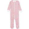 Parker Boys' Pima Cotton Zipper Pajama, Fire Truck Red - Footie Pajamas - 1 - thumbnail