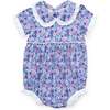 Council Girls' Bubble, Blackberry Floral - Rompers - 1 - thumbnail