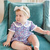 Council Girls' Bubble, Blackberry Floral - Rompers - 2